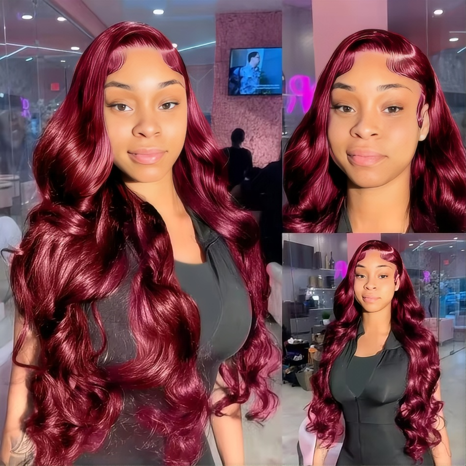 99j Burgundy Lace Front Wig Hu - Wine & Beer Quito のレビューと価格